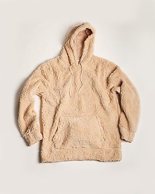 express sherpa hoodie