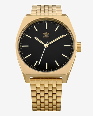 adidas watch gold