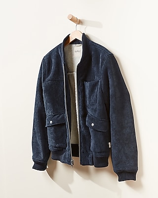 corduroy bomber jacket