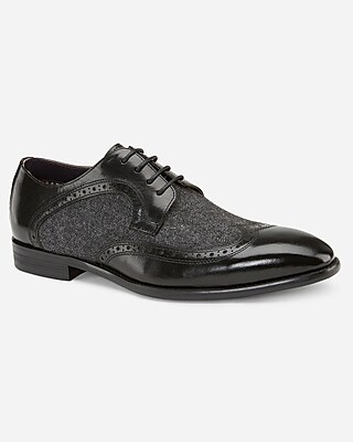 black and grey dress shoes