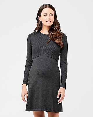 long sleeve nursing dresses