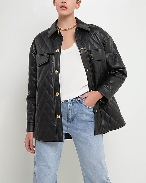 Louis Vuitton - Authenticated Jacket - Leather Plain for Men, Very Good Condition