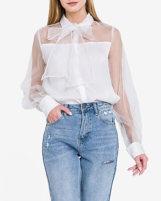 express sheer top