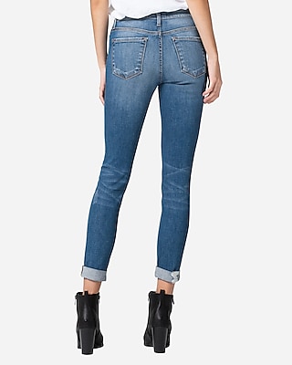 flying monkey mid rise skinny jeans