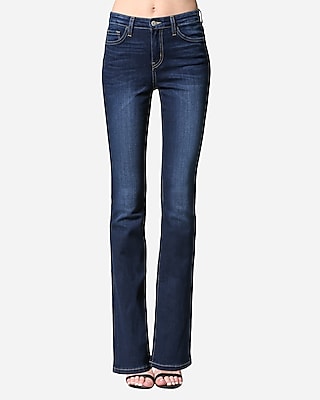 bootcut high waist jeans