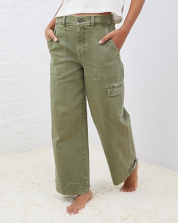 NECHOLOGY Womens Pants Pants for Women Work Casual High Waist Womens Casual  Solid Pants Elastic Green Pants for Women Work Casual Coffee XX-Large 