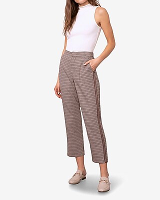 high waisted capri dress pants