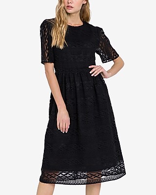 express black lace dress