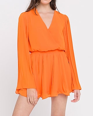express orange dress
