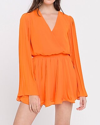 express orange dress