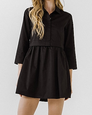 english factory shirt dress