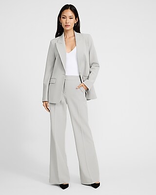 Editor Signature Stretch High Waisted Flare Trouser