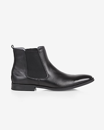 Leather Chelsea Boot | Express