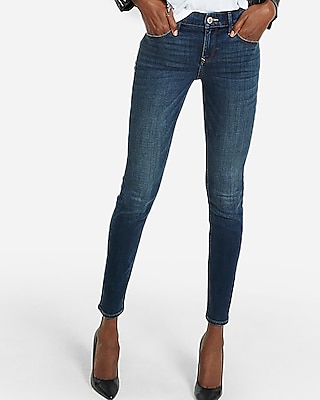 Mid Rise Stretch  Performance Skinny Jeans | Express