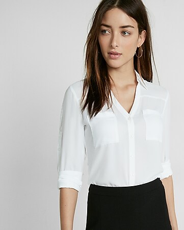 Original Fit Sleeveless Portofino Shirt | Express